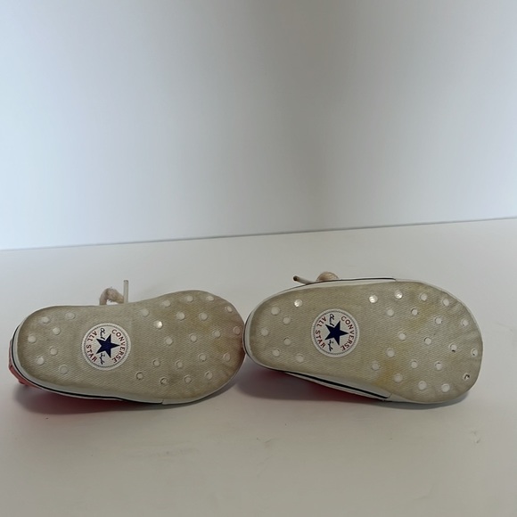 Baby Converse All Star Chuck Taylor Pink Size One - Picture 7 of 9